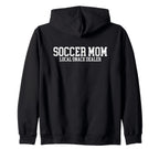 Soccer Mom Novelty Tees Tops Outfit Hoodie - Minimalist Print Unisex