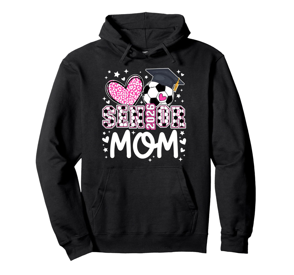 Soccer Senior Mom 2026 Soccer Hoodie - Casual Everyday Wear for Adults
