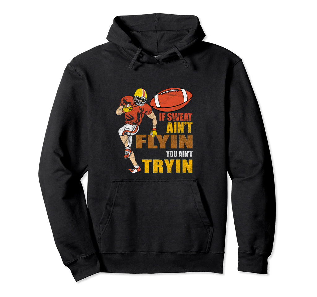 Football Player Sports Athlete Team Hoodie - Trendy Graphic Unisex