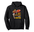 Football Player Sports Athlete Team Hoodie - Trendy Graphic Unisex