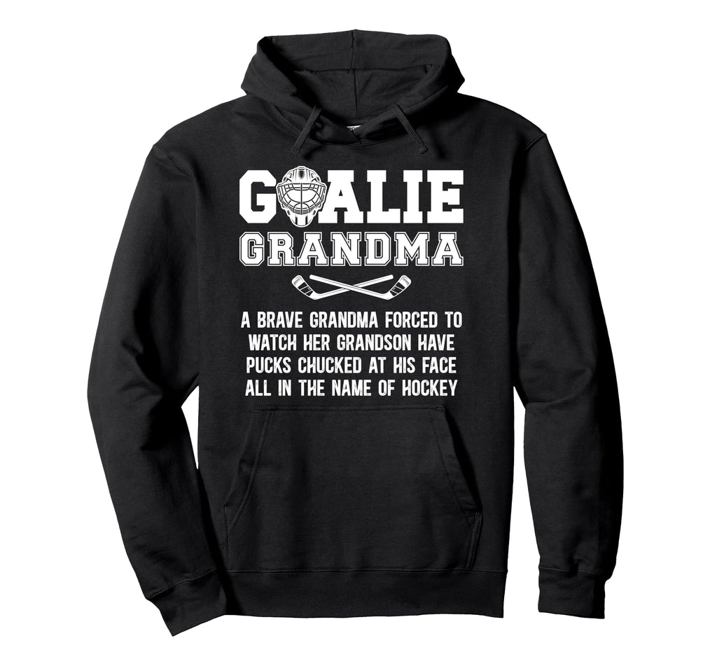 Hockey Goalie Grandma Hockey Keeper Hoodie - Streetwear Style for Adults