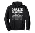 Hockey Goalie Grandma Hockey Keeper Hoodie - Streetwear Style for Adults