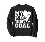 Proud Soccer Goalkeeper Mom Soccer Sweatshirt - Trendy Graphic Unisex
