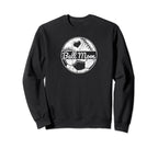 Ball Mom Half Soccer Half Baseball Mom Sweatshirt - Trendy Graphic Unisex