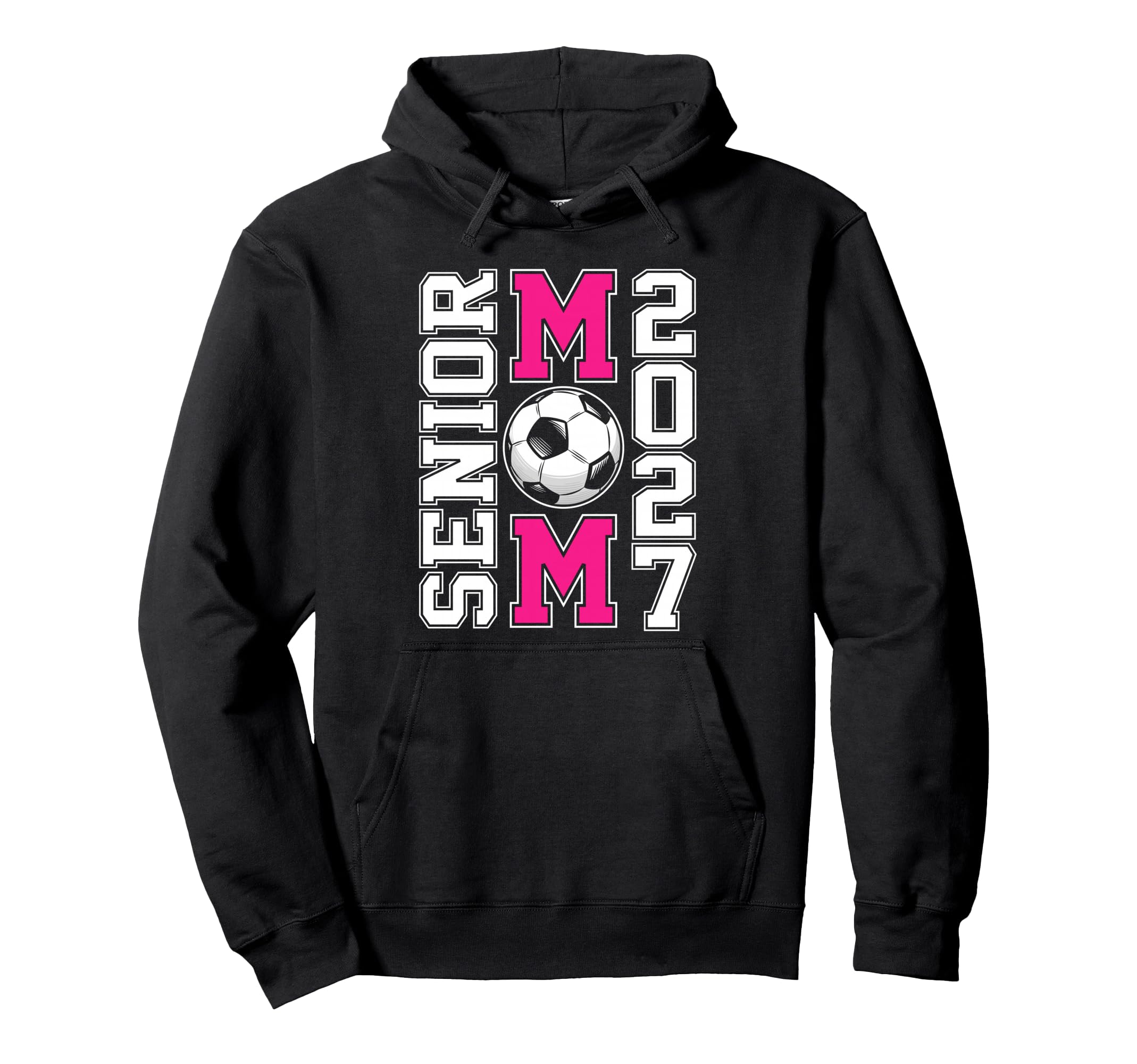 Proud Soccer Senior Mom Class Hoodie - Casual Everyday Wear for Adults