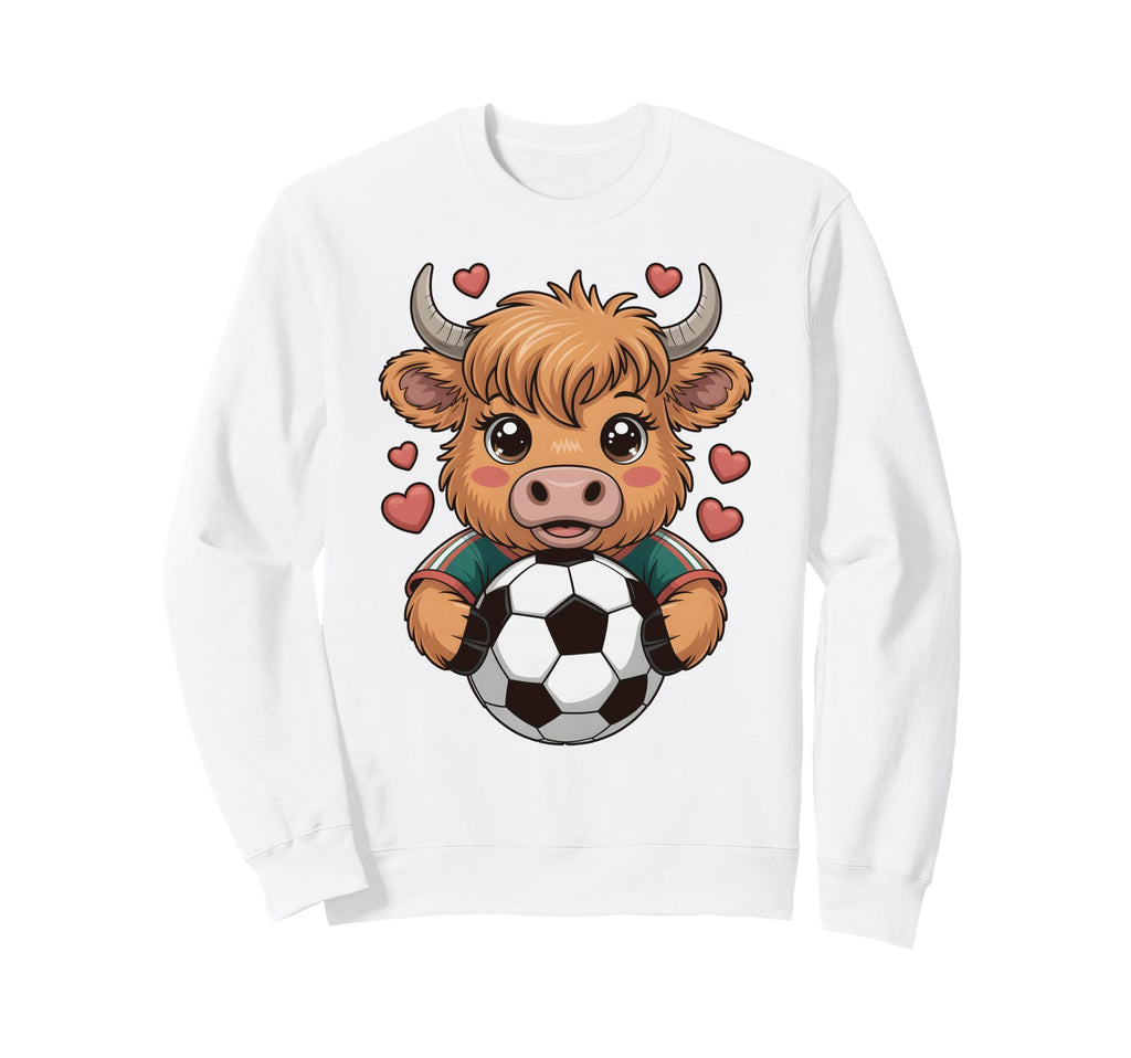 Funny Soccer Heifer Just Who Sweatshirt - Aesthetic Graphic Men Women