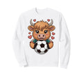 Funny Soccer Heifer Just Who Sweatshirt - Aesthetic Graphic Men Women