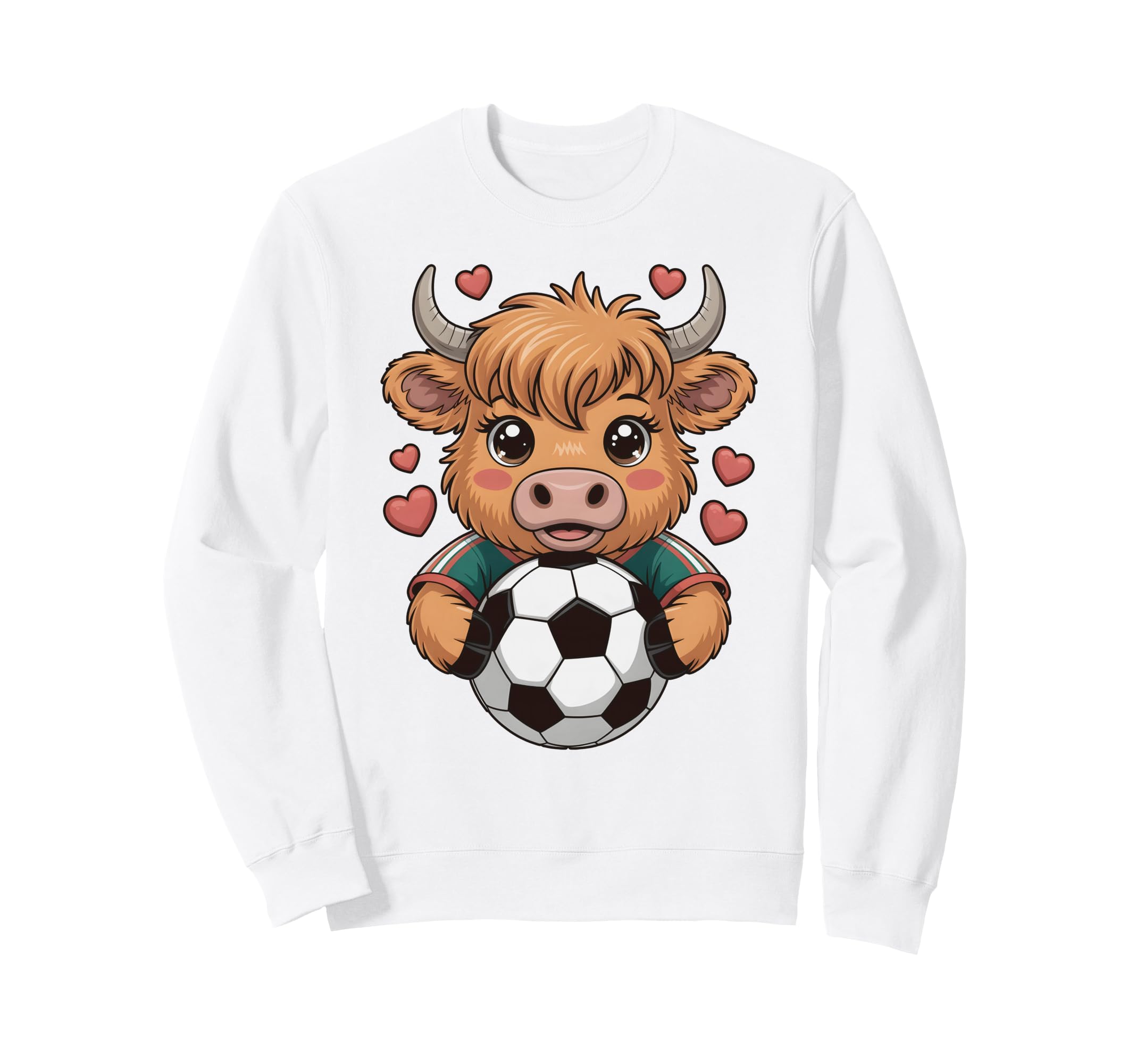 Funny Soccer Heifer Just Who Sweatshirt - Aesthetic Graphic Men Women