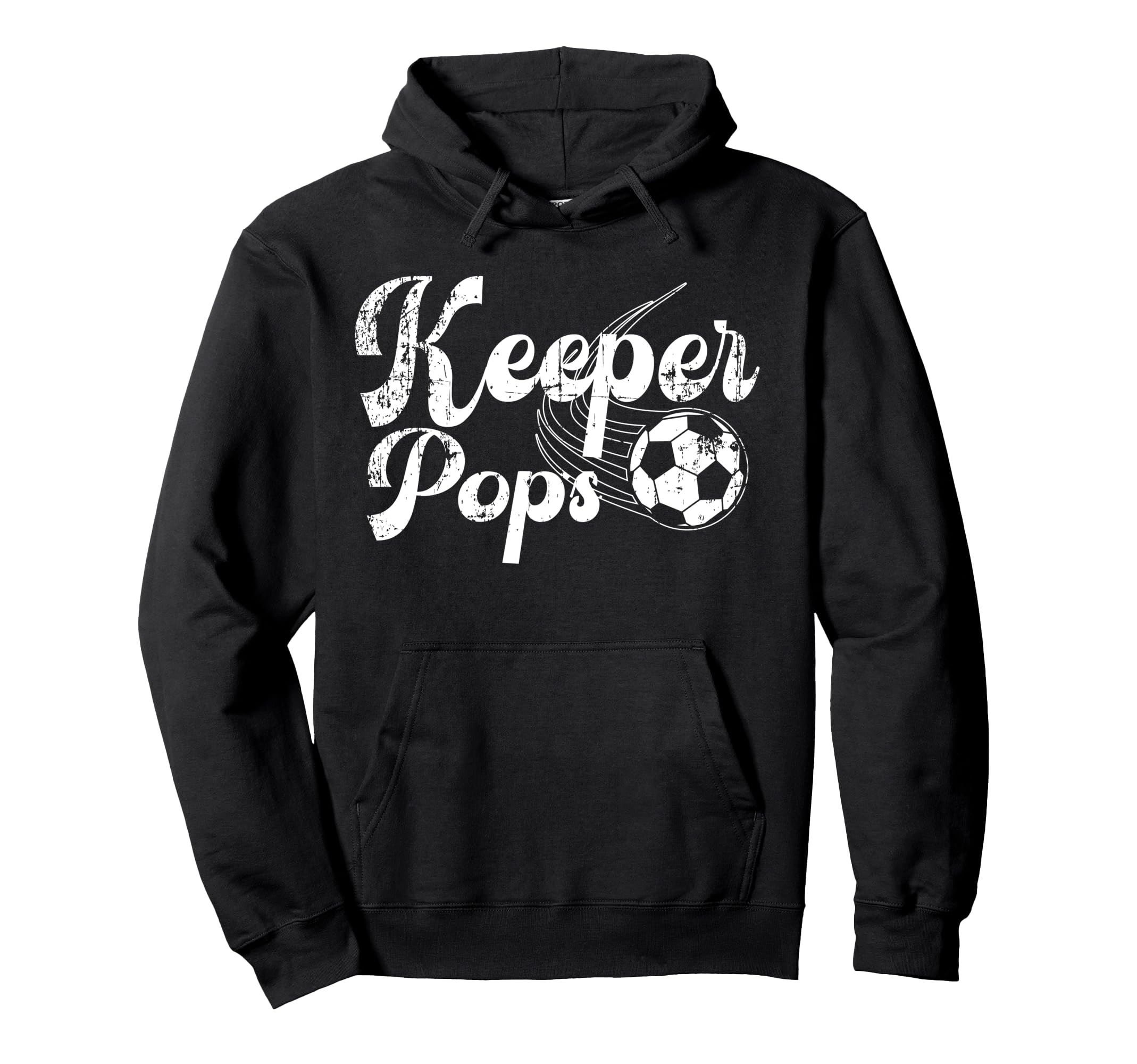 Soccer Keeper Pops Soccer Goalkeeper Hoodie - Unique Graphic for Adults