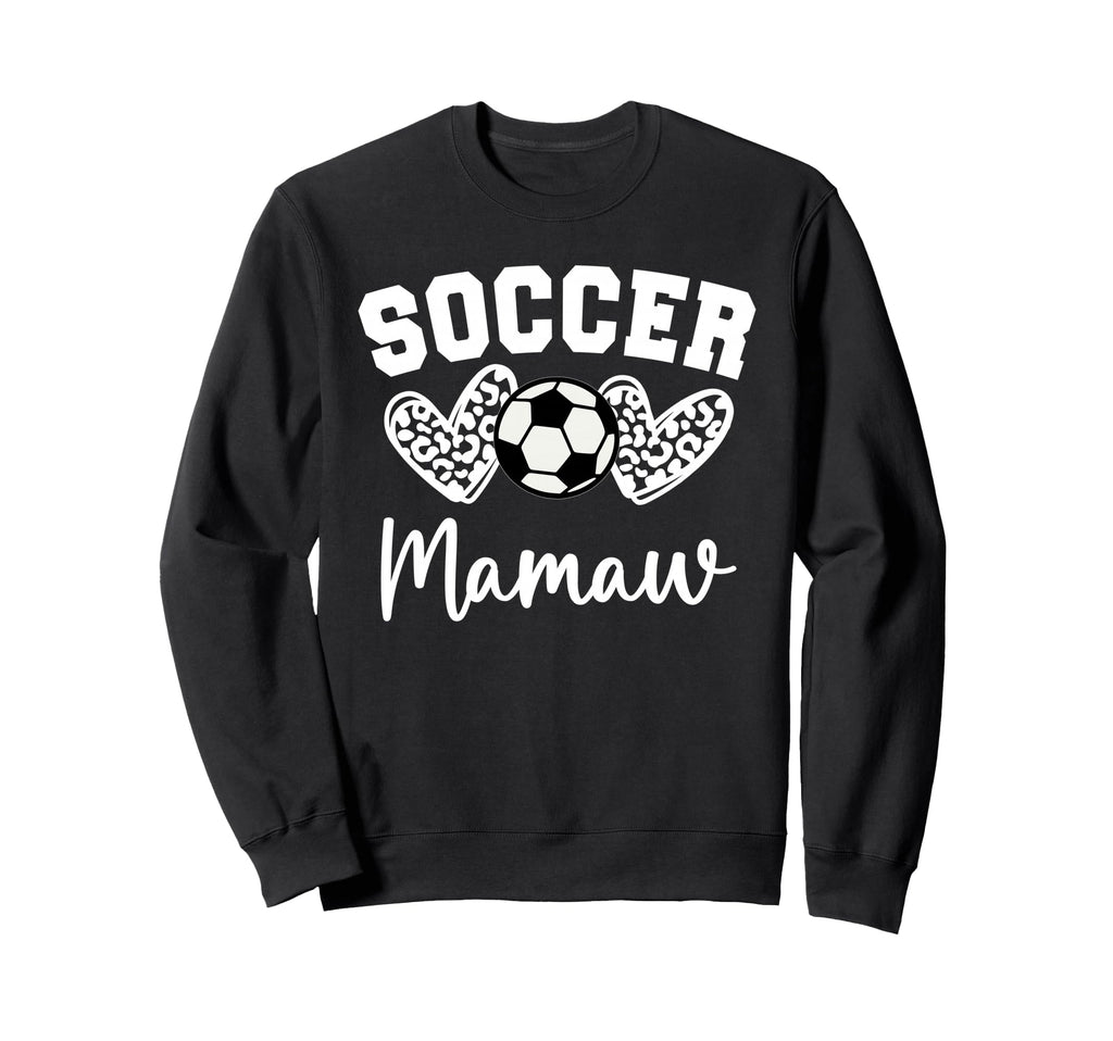 Soccer Mamaw Matching Family Sweatshirt - Fun Novelty Design Men Women
