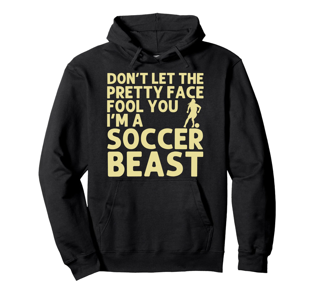 Soccer Art Teen Goalie Soccer Player Hoodie - Custom Art Print Unisex