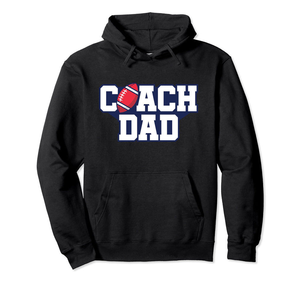 Football Coach Dad Gift Hoodie - Unique Graphic Men Women