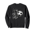Soccer Ball Net Teens Soccer Sweatshirt - Casual Everyday Wear for Adults