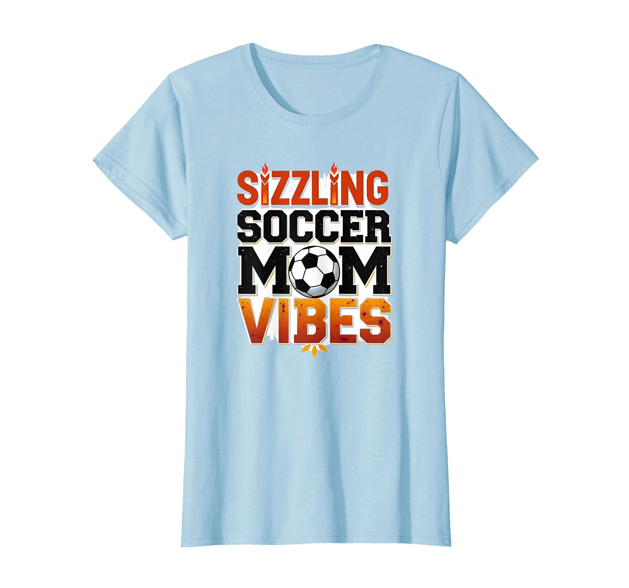 Sizzling Soccer Mom Vibes T-Shirt - Unique Graphic Unisex