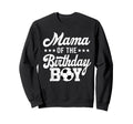 Mama Birthday Soccer 1St Bday Sweatshirt - Streetwear Style Unisex