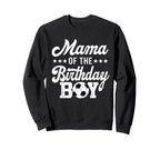 Mama Birthday Soccer 1St Bday Sweatshirt - Streetwear Style Unisex