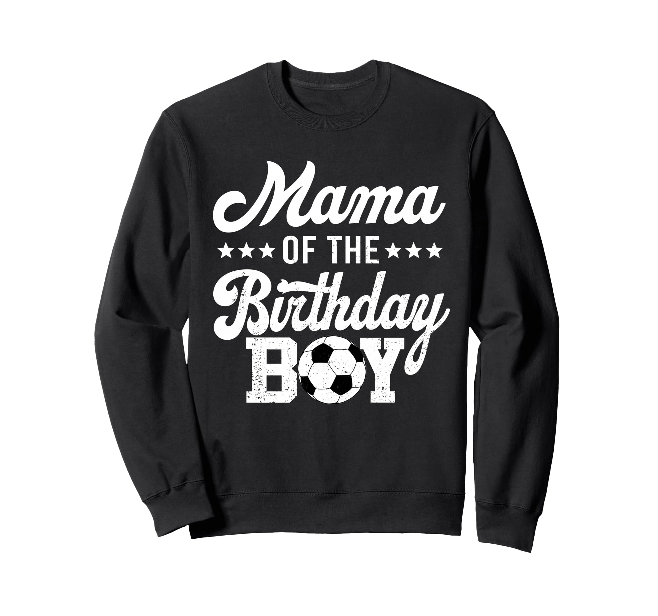 Mama Birthday Soccer 1St Bday Sweatshirt - Streetwear Style Unisex