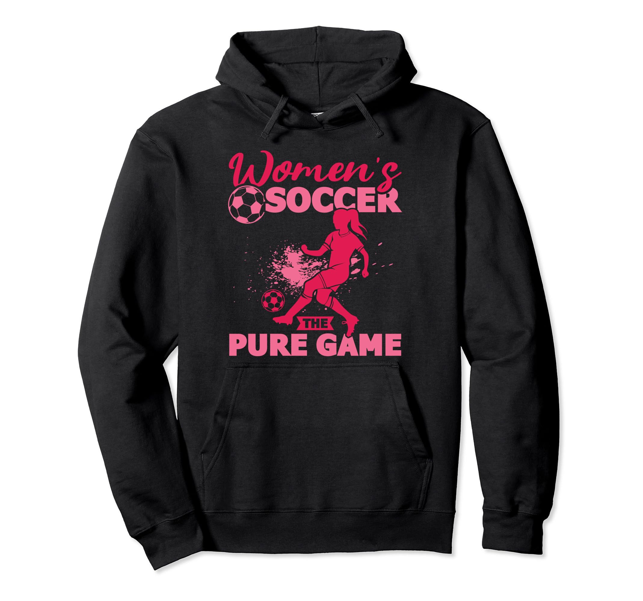 Soccer Team Outfit Players Fans Hoodie - Minimalist Print for Adults