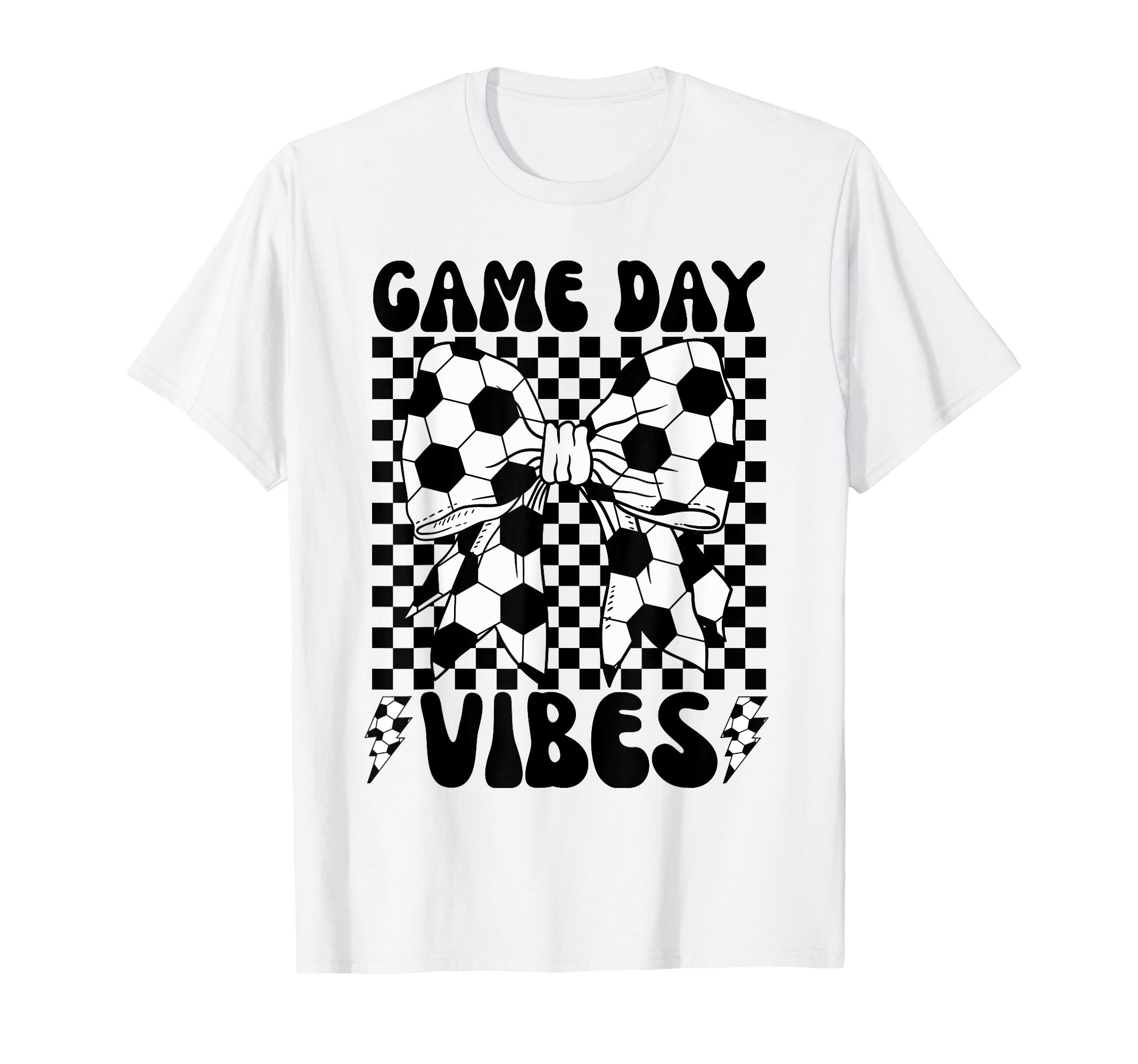Game Day Vibes Coquette Bow Soccer T-Shirt - Streetwear Style Men Women