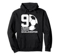 Soccer 9 Years Awesome Soccer Hoodie - Novelty Apparel for Adults