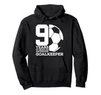 Soccer 9 Years Awesome Soccer Hoodie - Novelty Apparel for Adults