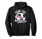 Fear Soccer Keeper Soccer Goalkeeper Hoodie - Trendy Graphic for Adults