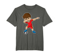 Dabbing Soccer Sports Team Coach T-Shirt - Casual Everyday Wear Unisex