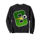 Soccer 8Th Birthday Im 8 Childrens Sweatshirt - Graphic Print Unisex