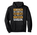 Soccer Mom I Cant Keep Calm Its Hoodie - Minimalist Print for Adults