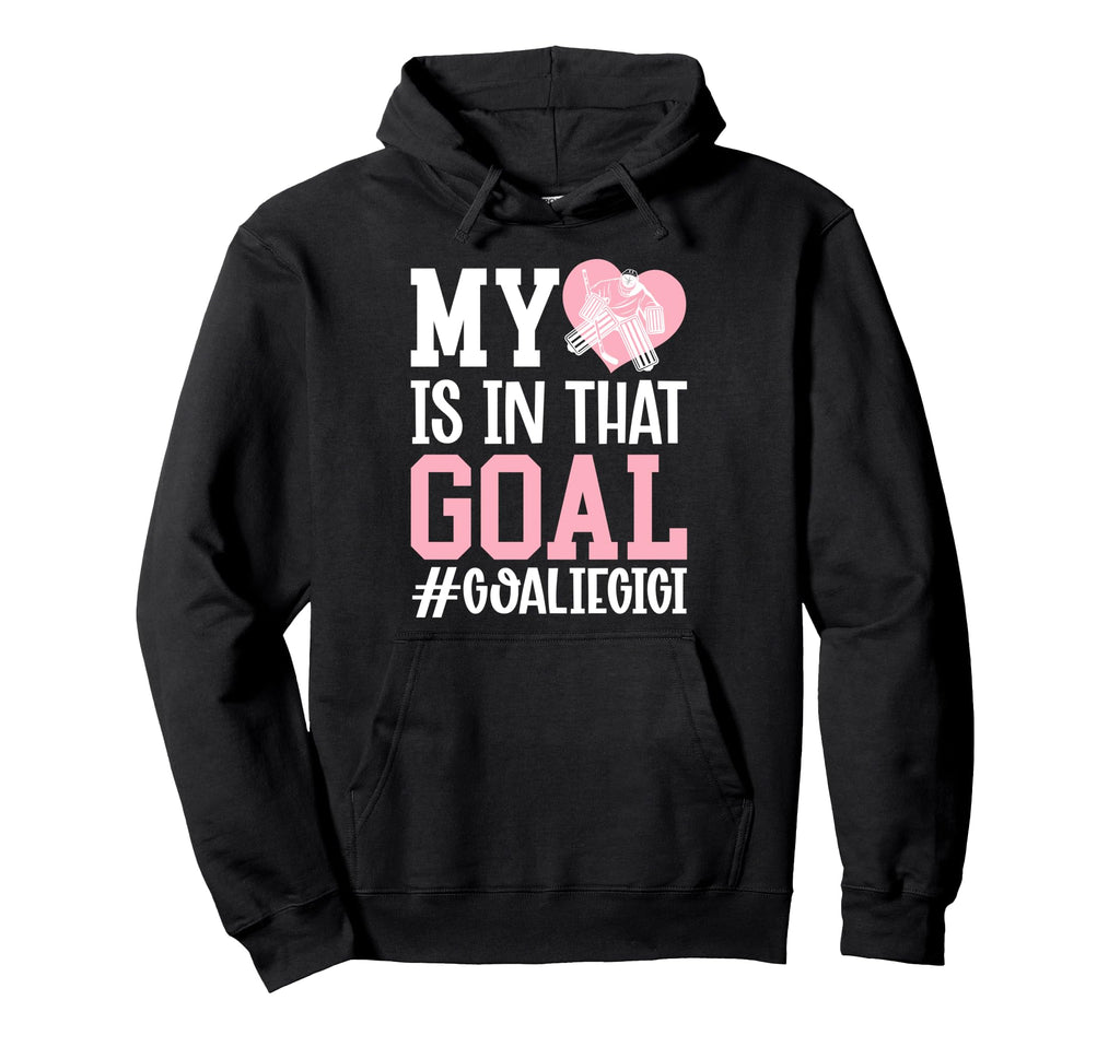 Proud Ice Hockey Goalie Gigi Hockey Hoodie - Aesthetic Graphic Men Women