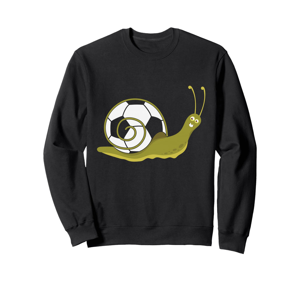 Football Soccer Snail Lover Sweatshirt - Streetwear Style for Adults
