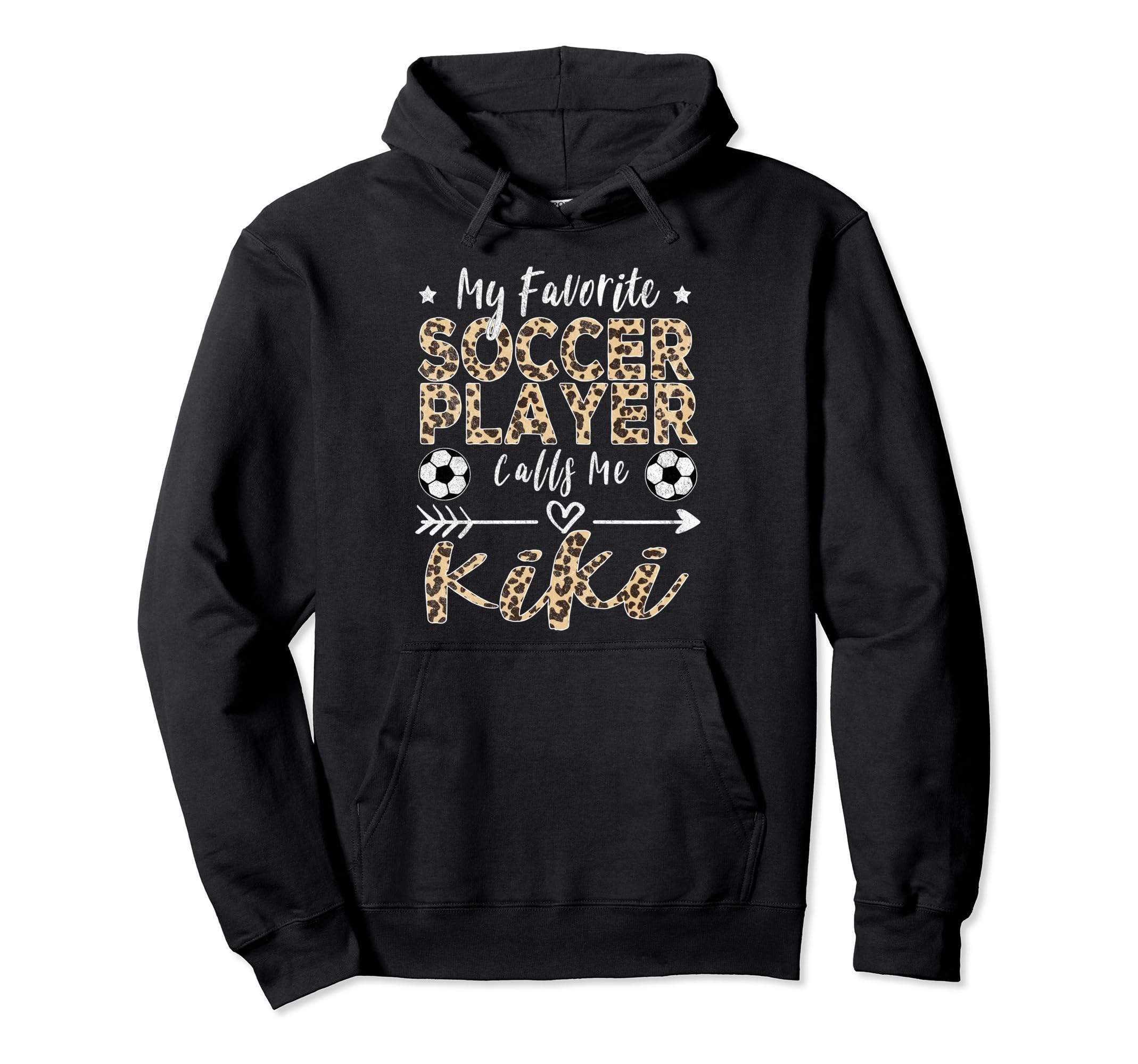 My Favorite Soccer Player Calls Me Kiki Hoodie - Trendy Graphic for Adults