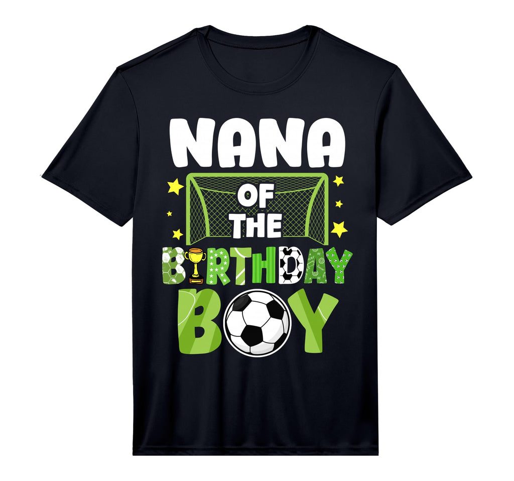 Mens Soccer Nana Birthday Party Soccer T-Shirt - Graphic Print Men Women