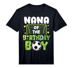 Mens Soccer Nana Birthday Party Soccer T-Shirt - Graphic Print Men Women