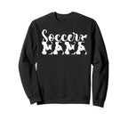 Soccer Nana Heart Grandma Nana Sweatshirt - Fun Novelty Design for Adults