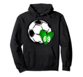 Womens Custom Soccer Mom Number Hoodie - Casual Everyday Wear for Adults