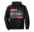 Ice Hockey Goalie Goalkeeper Drop Like Hoodie - Novelty Apparel Men Women