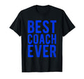 Best Coach Ever Gift Soccer Football T-Shirt - Casual Everyday Wear Unisex