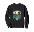 Whats Score Sideline Social Club Sweatshirt - Custom Art Print Unisex