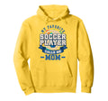 My Favorite Soccer Player Calls Me Mom Hoodie - Trendy Graphic for Adults