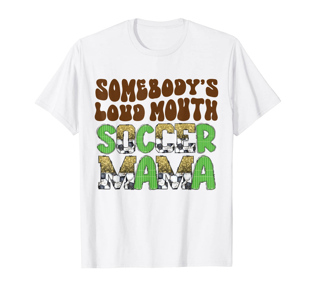Soccer Mom Mothers Day Funny T-Shirt - Custom Art Print for Adults