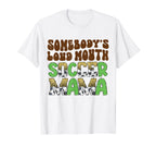 Soccer Mom Mothers Day Funny T-Shirt - Custom Art Print for Adults