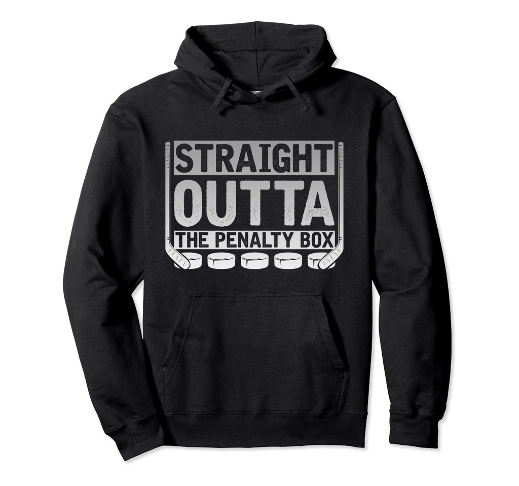 Goal Keeper Hockey Player Hockey Hoodie - Aesthetic Graphic for Adults