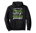 Im Soccer Goalie Grandpa Soccer Hoodie - Aesthetic Graphic Men Women