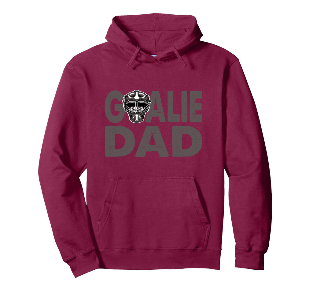 Ice Hockey Goalkeeper Dad Hoodie - Minimalist Print Men Women
