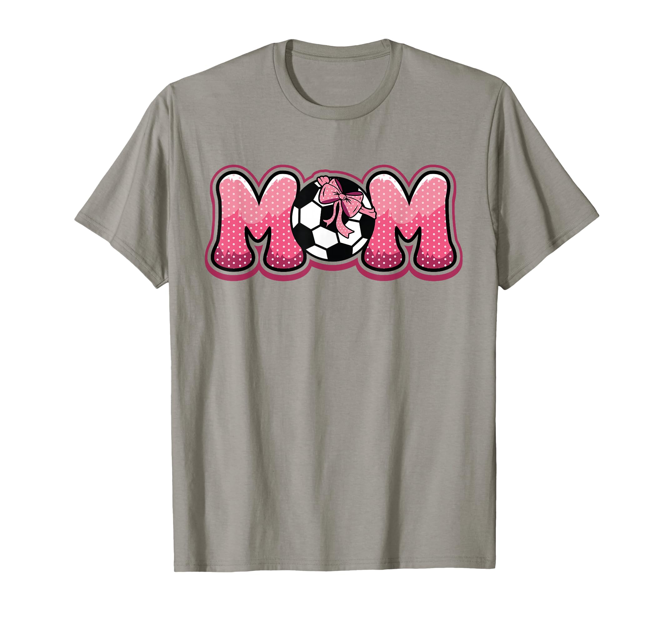 Soccer Mom Coquette Bow Game Day T-Shirt - Streetwear Style for Adults
