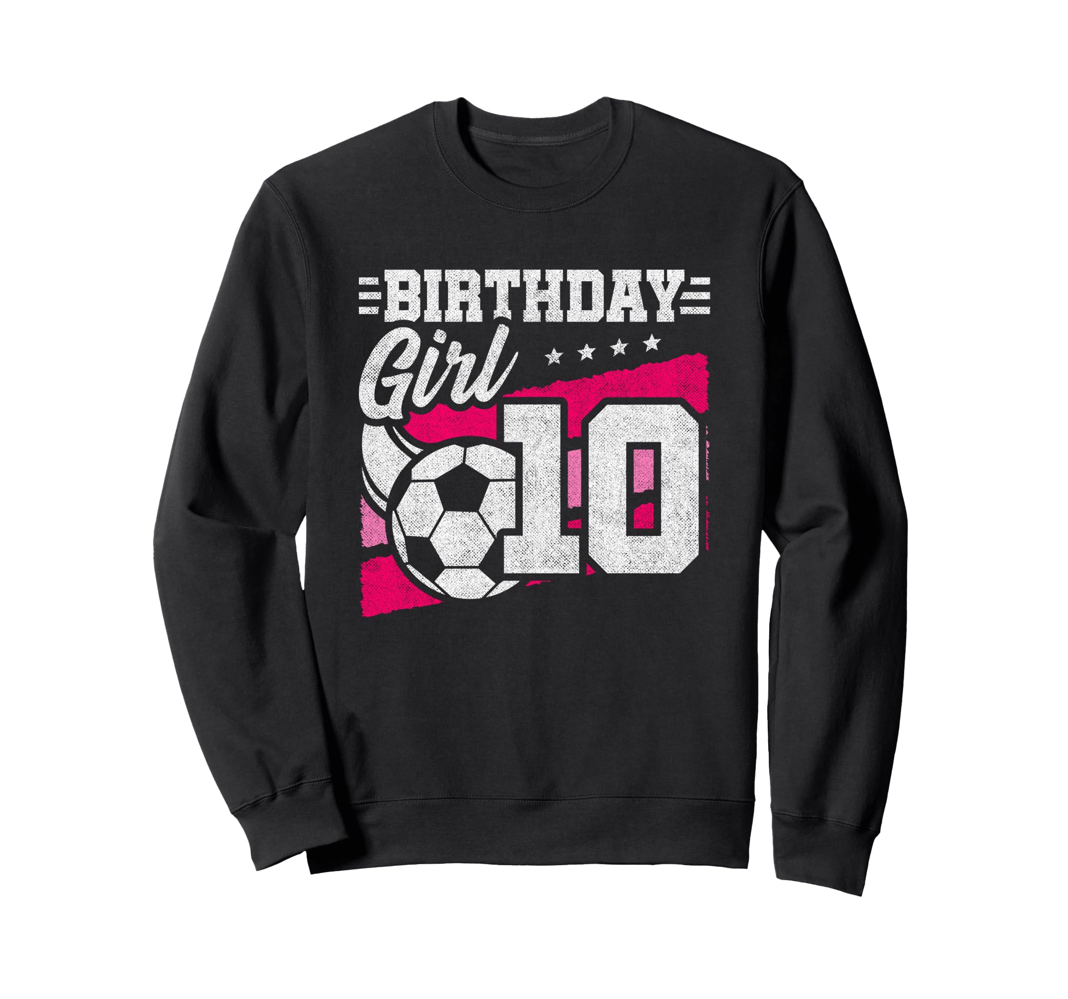 10 Year Old Soccer Birthday 10Th Sweatshirt - Unique Graphic Unisex