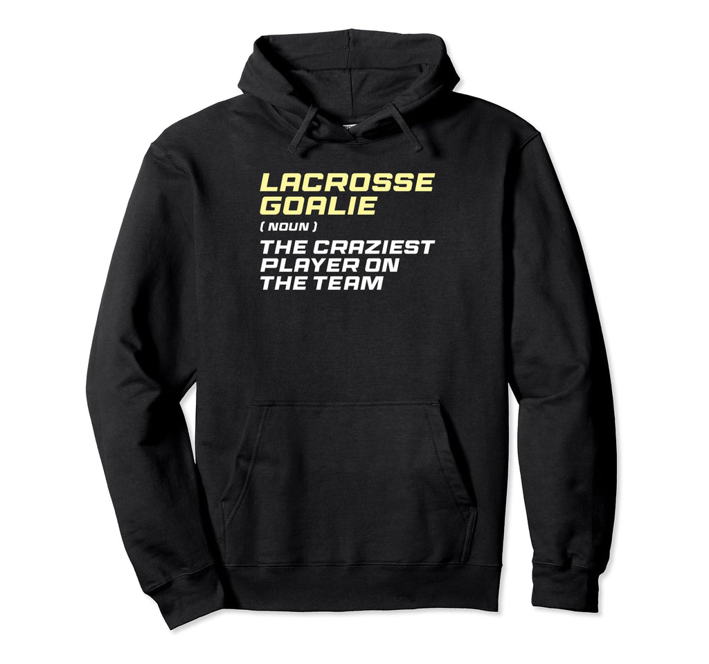 Lacrosse Goalkeeper Definition Lax Hoodie - Custom Art Print for Adults