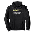 Lacrosse Goalkeeper Definition Lax Hoodie - Custom Art Print for Adults