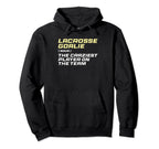 Lacrosse Goalkeeper Definition Lax Hoodie - Custom Art Print for Adults